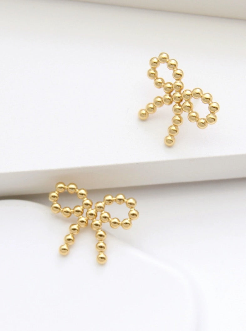 Boucle d’oreilles noeud 🎀