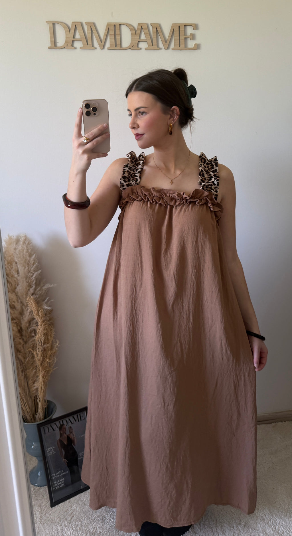 Robe Léopard Camel 🐆