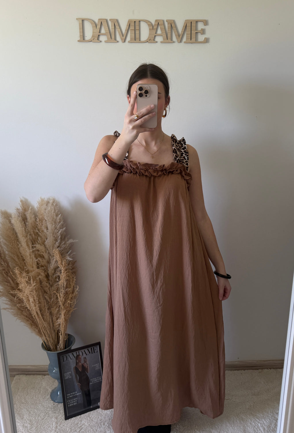 Robe Léopard Camel 🐆