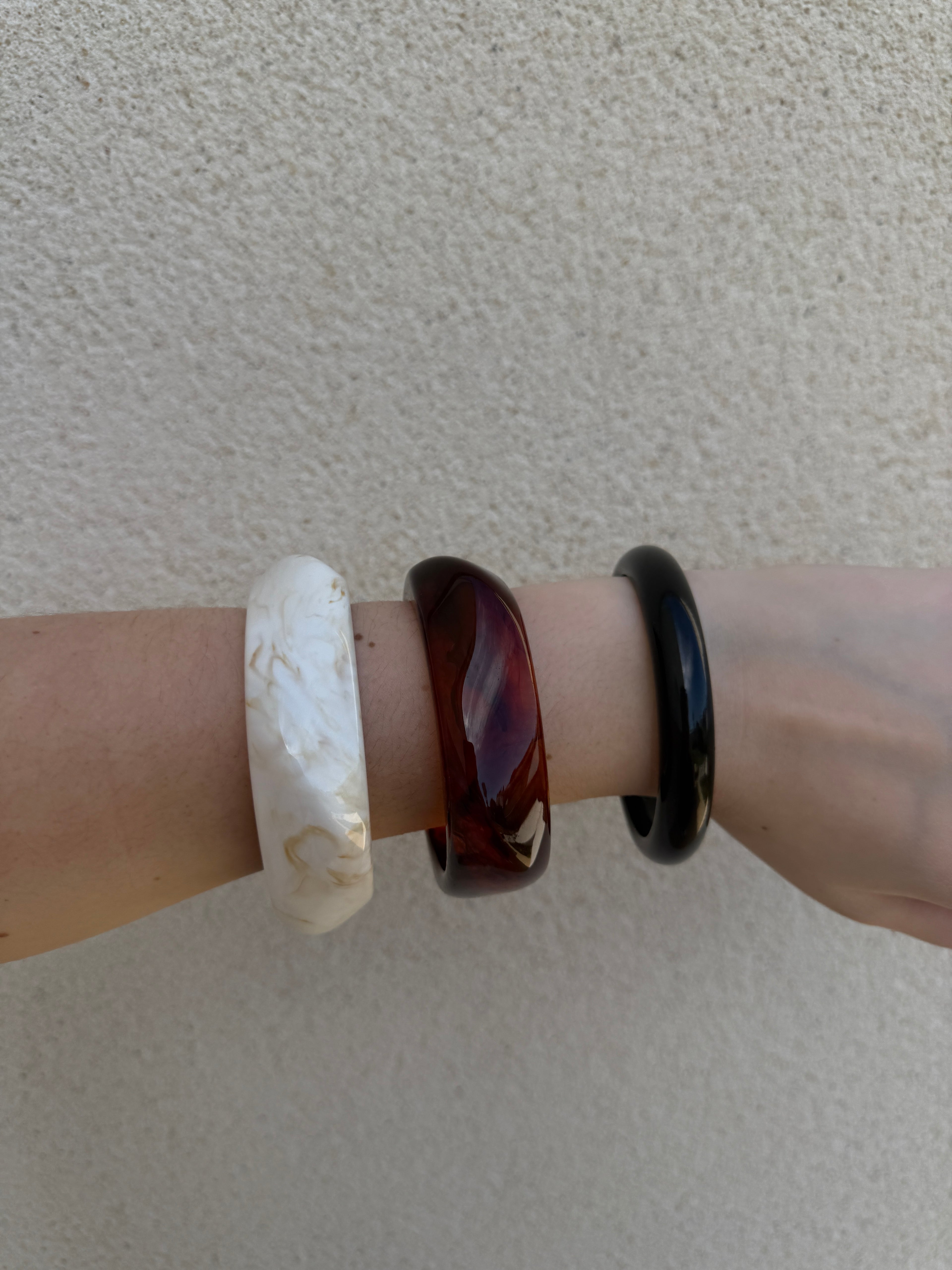 Bracelet jonc – Noir