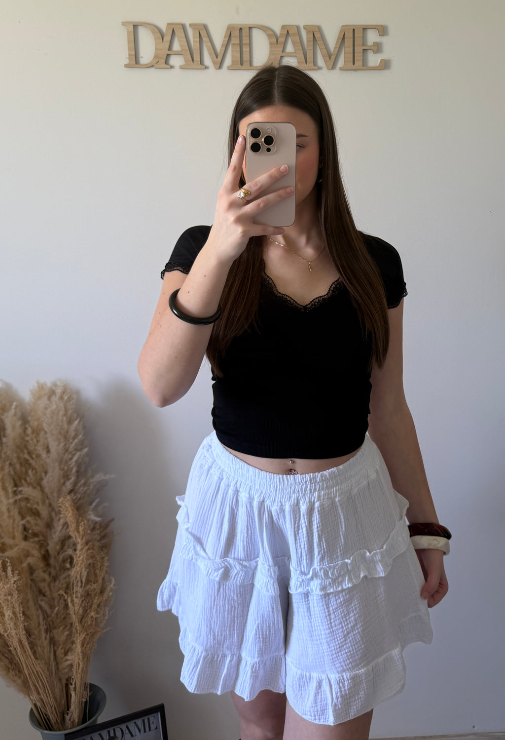 Jupe Short Blanc