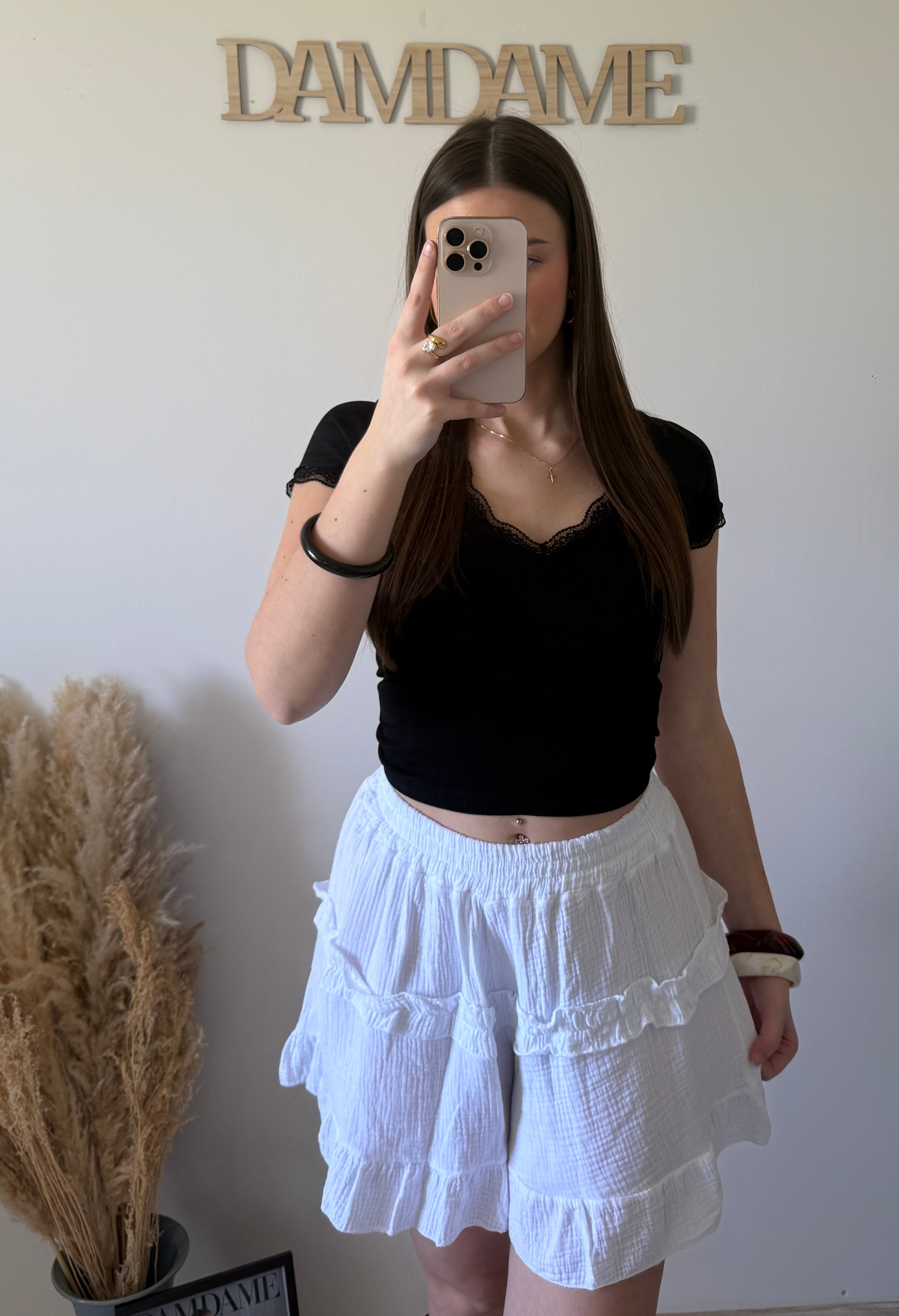 Jupe Short Blanc