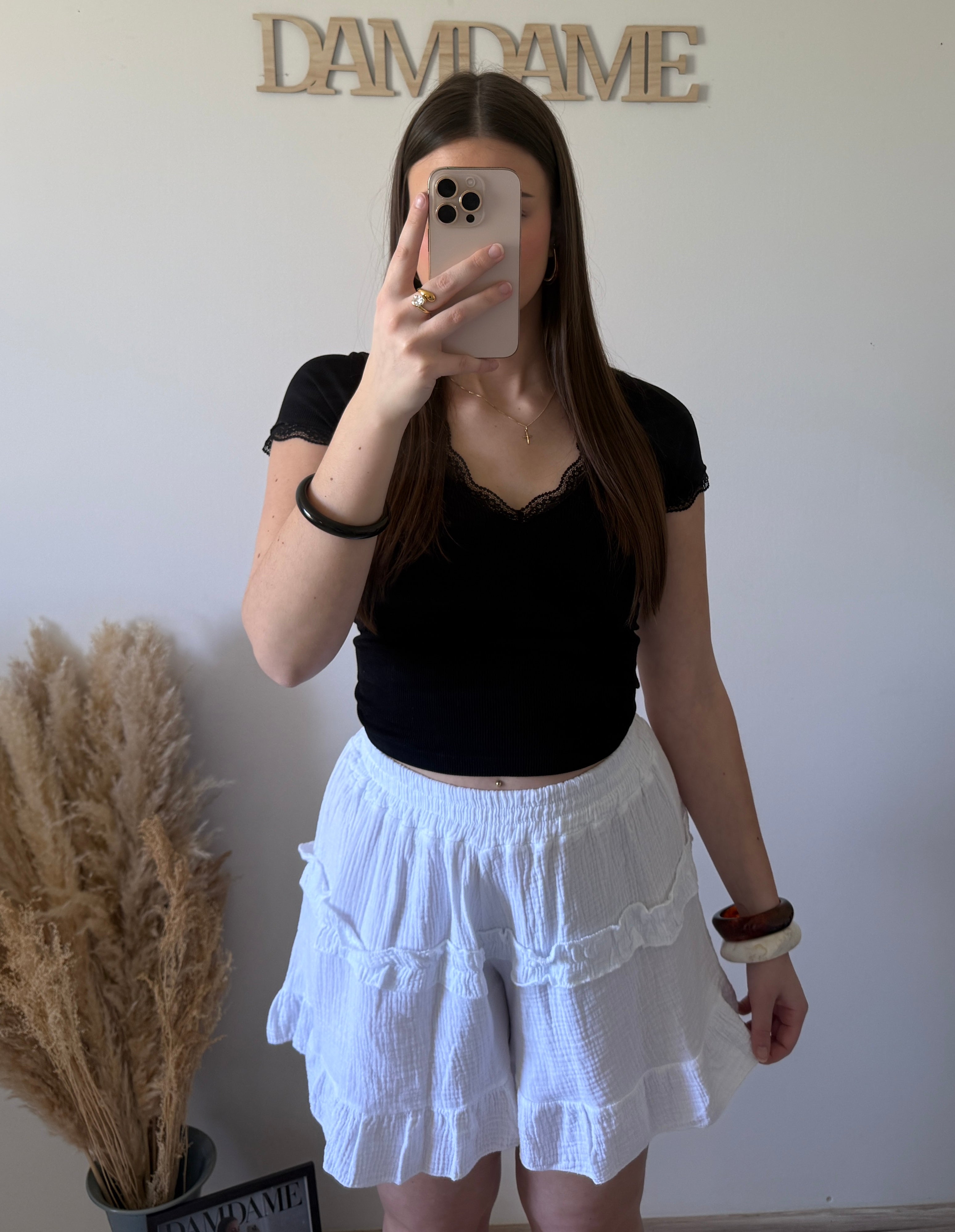 Jupe Short Blanc